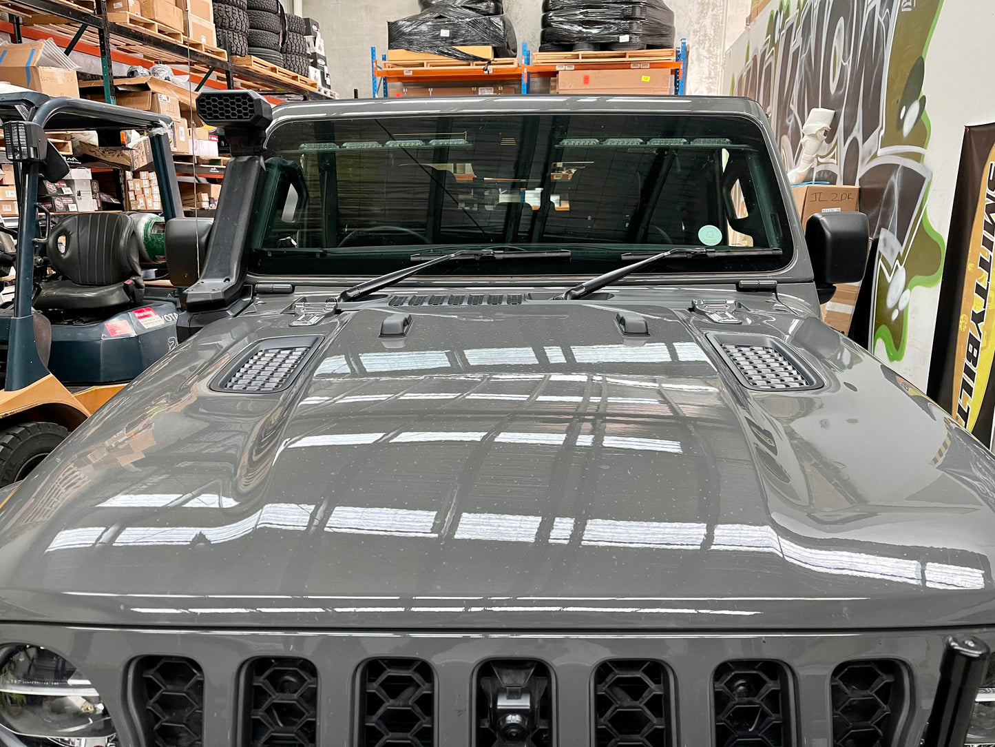 Quadratec Gen II Stealth LED Interior Mount 50” Light Bar 2-Piece for 18-24 Jeep Wrangler JL & Gladiator JT With ACC