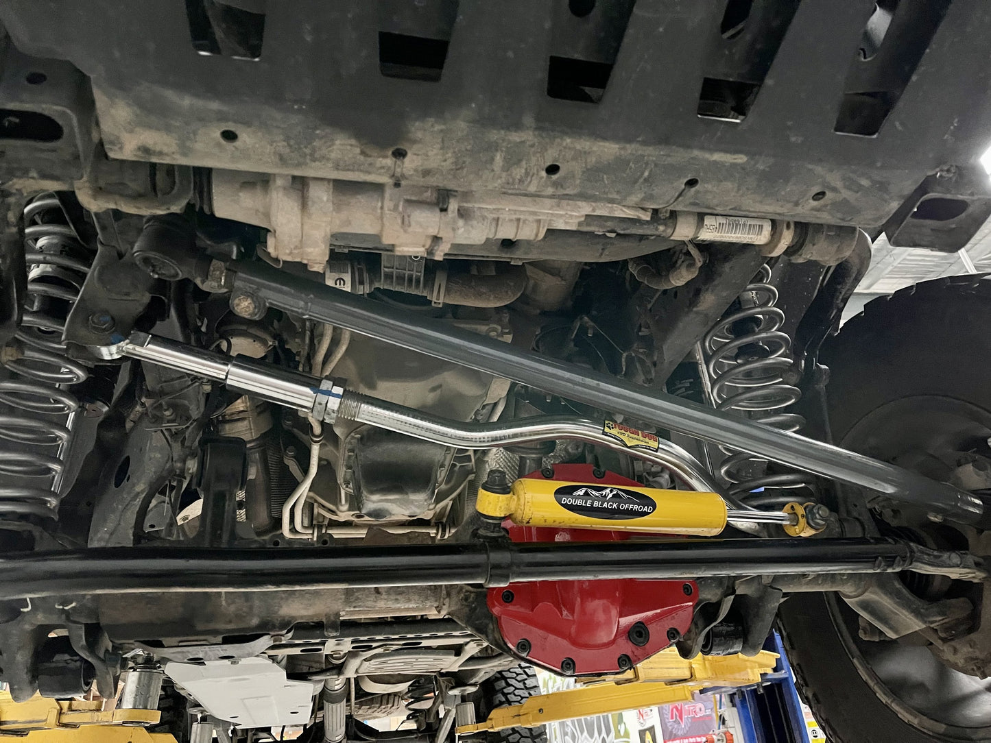 DBOR JL/JT Steering Dampener Flip Kit JL Wrangler/ JT Gladiator