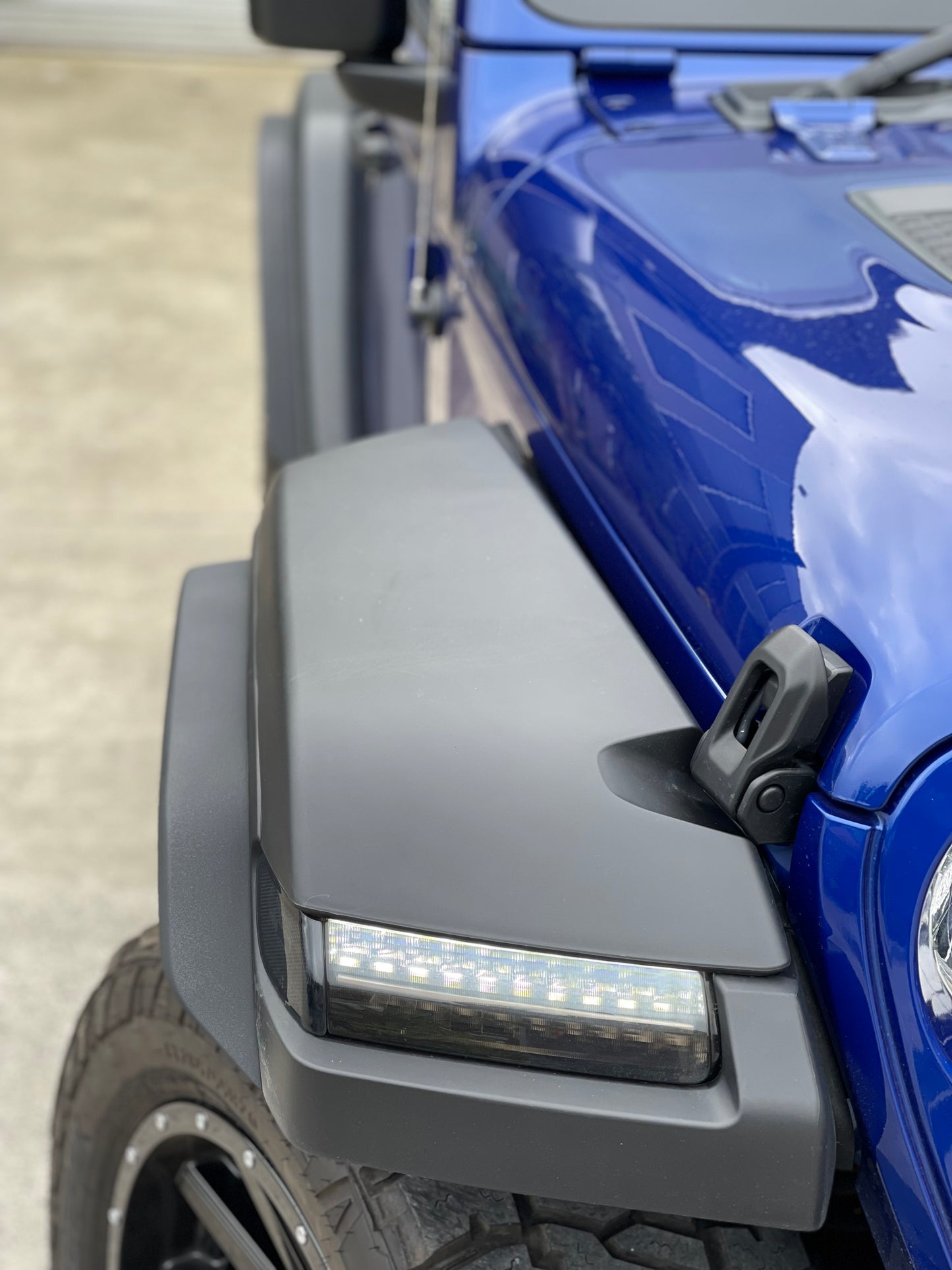 DBOR - JL US Spec North American Wrangler Rubicon Hi Top 2" Extended Fender Kit