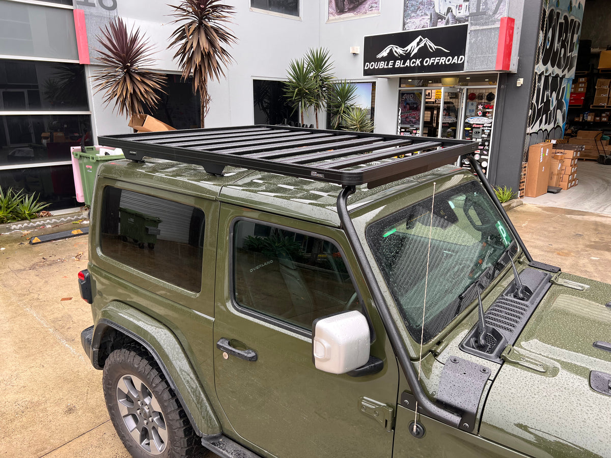 Jeep Wrangler JK 4 Door (2007-2018) Extreme Slimline II 1/2 Roof Rack Kit