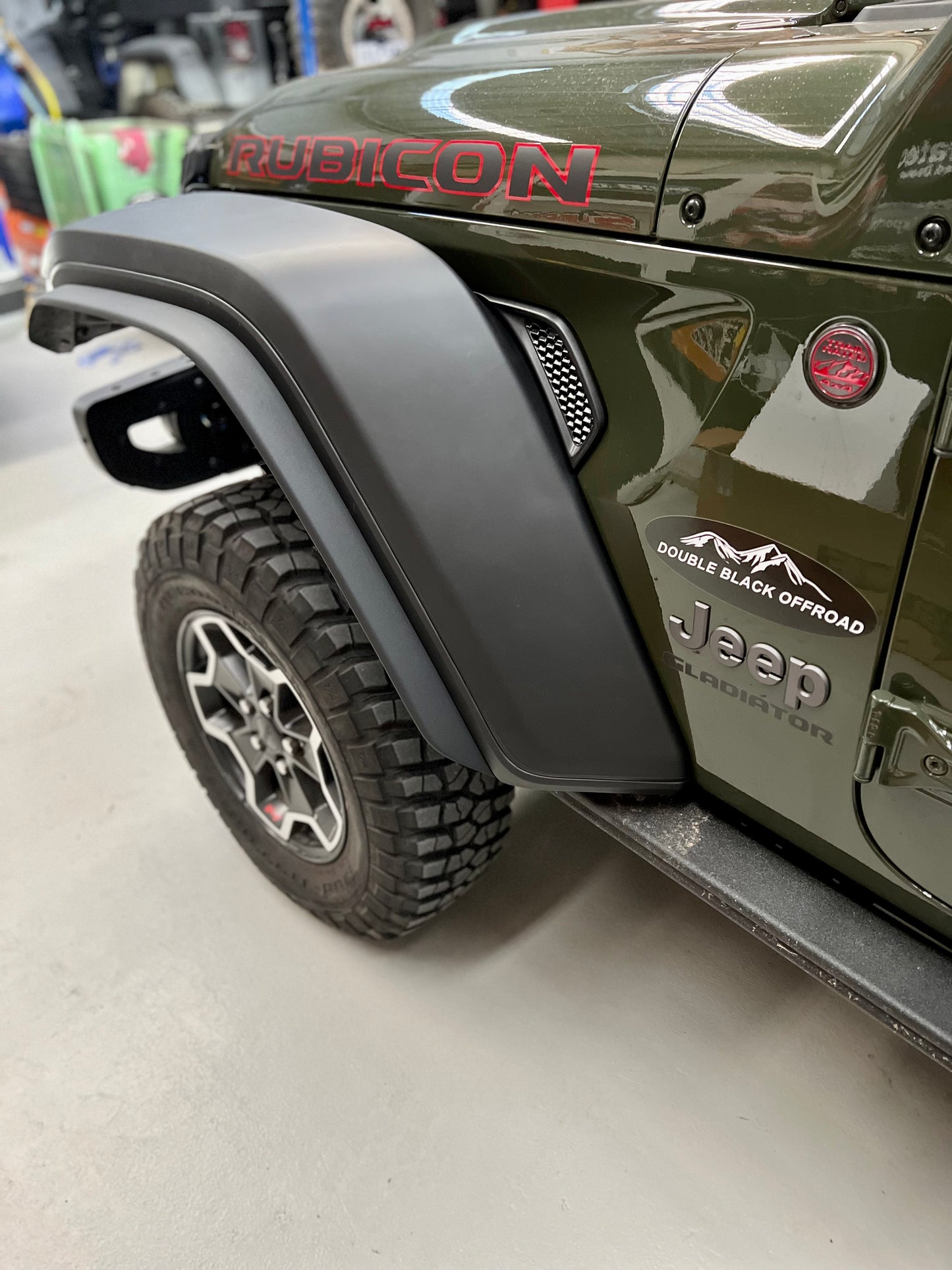 DBOR - JL US Spec North American Wrangler Rubicon Hi Top 2" Extended Fender Kit