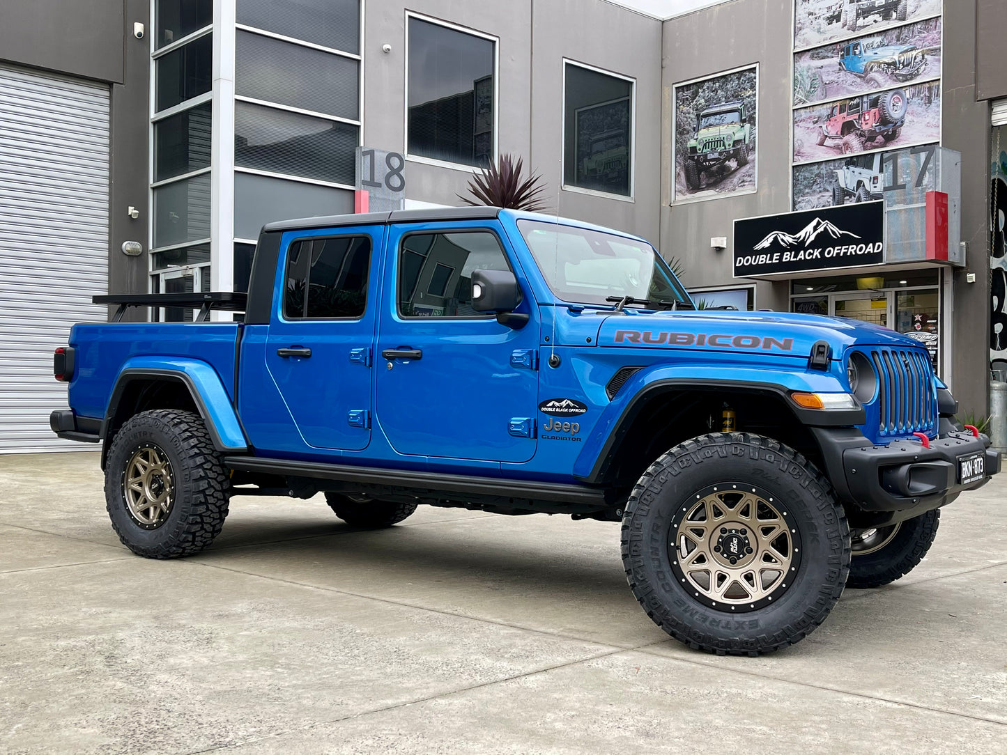 DBOR - 2.5" Fender Extensions For JT Gladiator with Max Tow fenders or (AUS/EU SPEC)