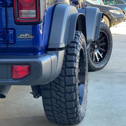 DBOR - 2" Fender Extensions For JL Wrangler (AUS/EU SPEC) 2019 - 2023