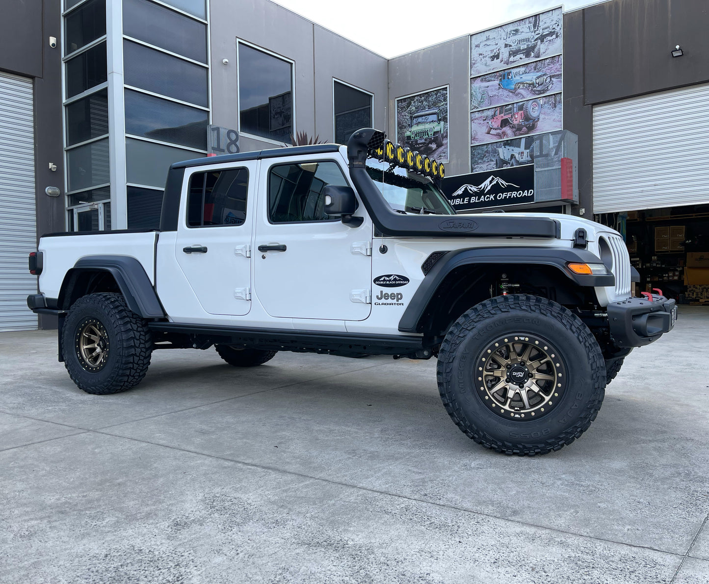 DBOR GLADIATOR JT TOURER PLUS  3" LIFT KIT WITH FOX 2.0 IFP Monotube Shocks