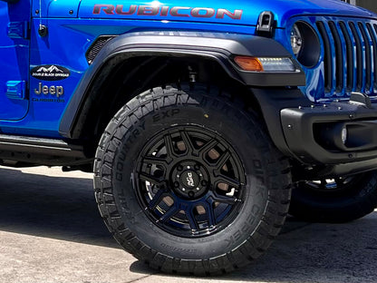 DIRTY LIFE 146 GLOSS BLACK Suit Jeep JK/JL and JT Gladiator