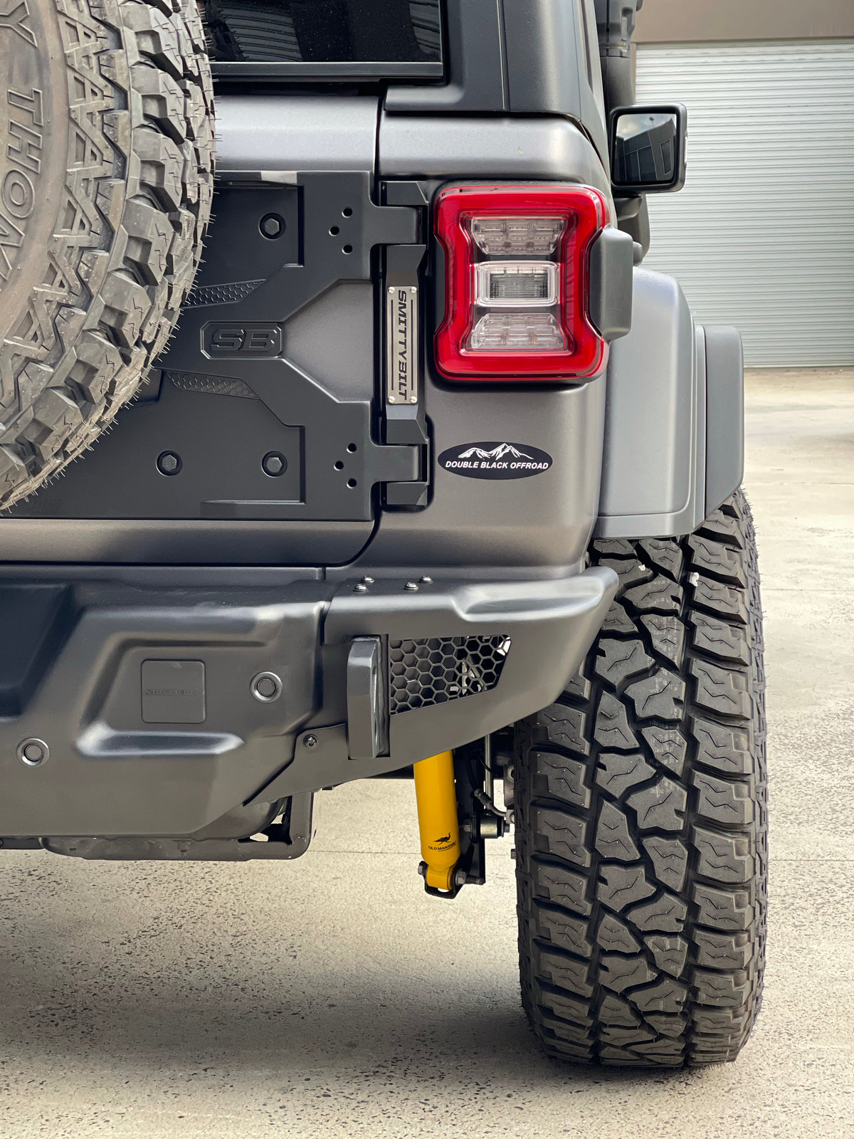 Smittybilt 77732 Stryker Rear Bumper for 18+ Jeep Wrangler JL 2 and 4 door