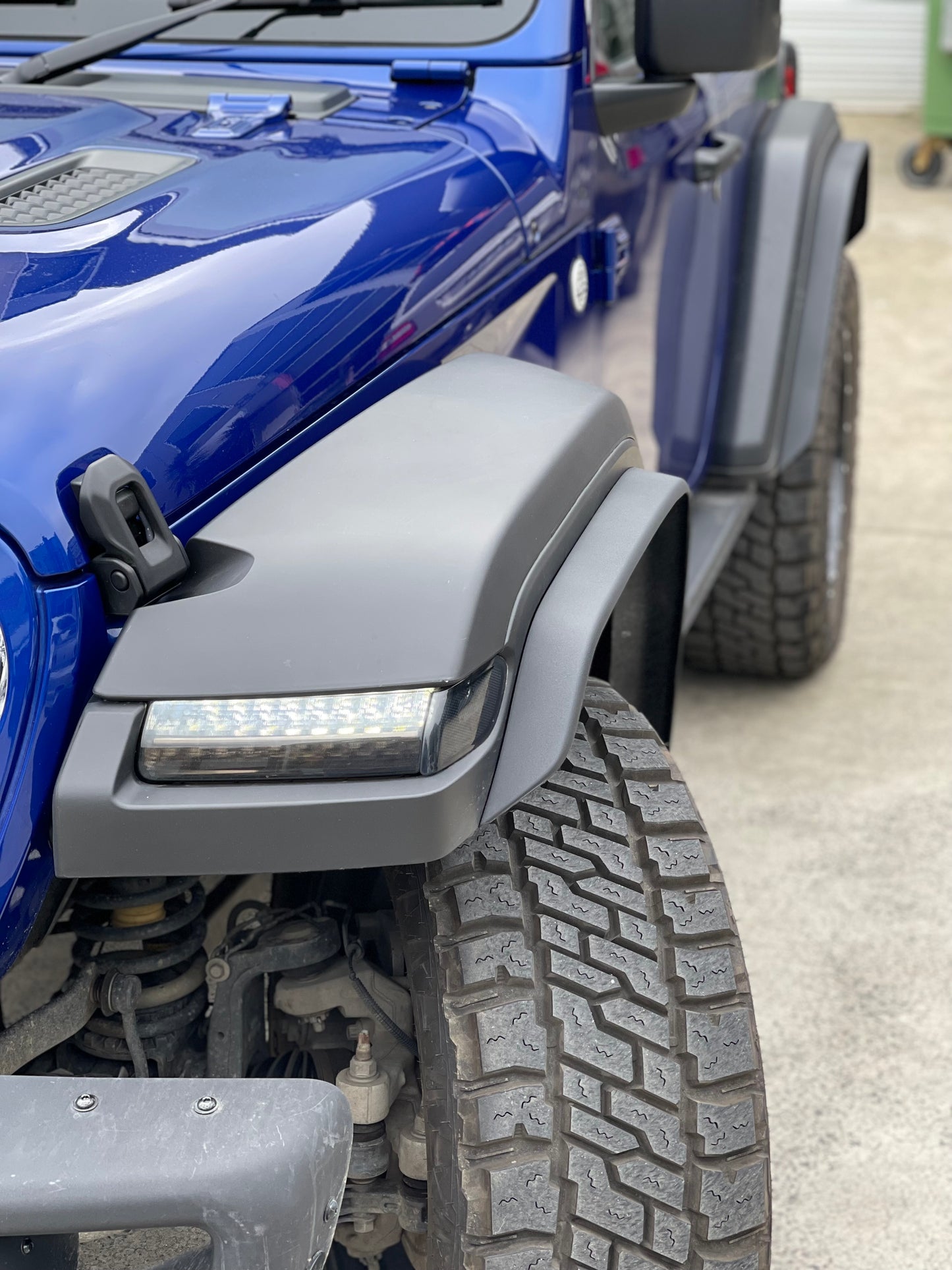 DBOR - JL US Spec North American Wrangler Rubicon Hi Top 2" Extended Fender Kit