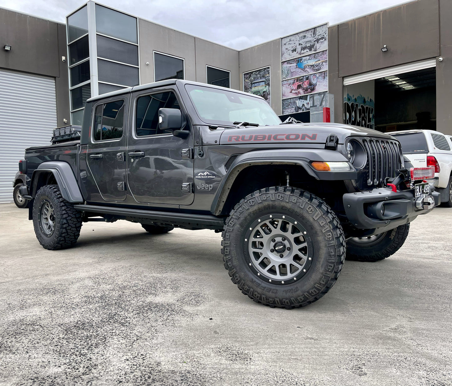 DBOR GLADIATOR JT TOURER PLUS  3" LIFT KIT WITH FOX 2.0 IFP Monotube Shocks