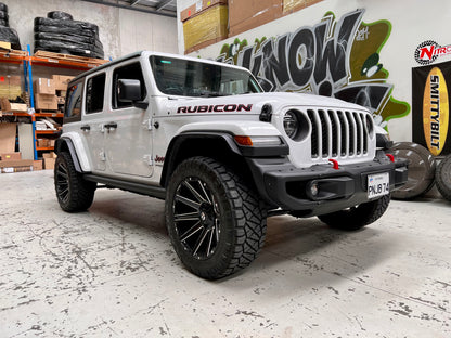 DBOR - 2" Fender Extensions For JL Wrangler (AUS/EU SPEC) 2019 - 2023