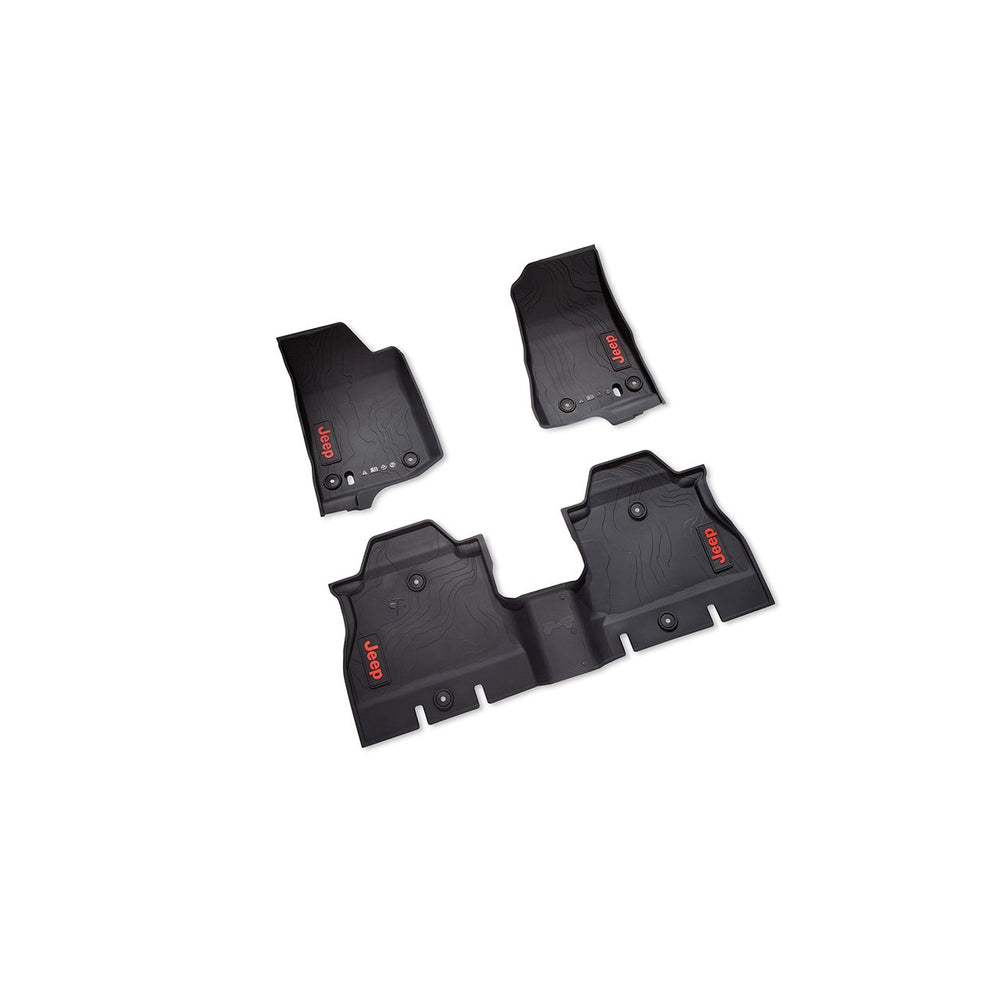 Floor Mats Double Black Offroad