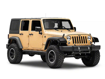 MP Concepts JL Style Front Fender Flares with Sequential Turn Signals (07-18 Jeep Wrangler JK)