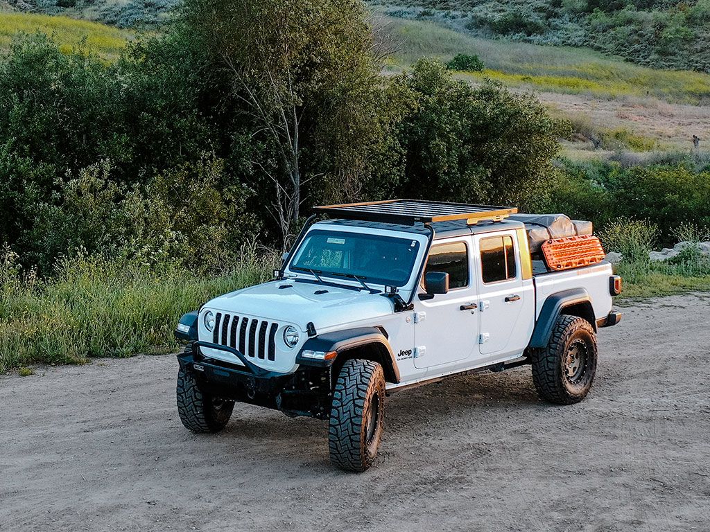 JEEP GLADIATOR JT (2019-CURRENT) EXTREME ROOF RACK KIT - BY FRONT RUNNER  KRJG005T