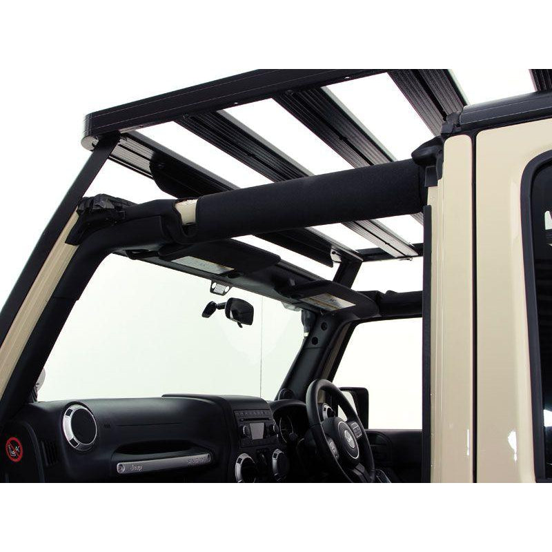 JEEP WRANGLER JKU 4 DOOR (2007-2018) EXTREME PRO SLIM LINE ROOF RACK KIT - BY FRONT RUNNER KRJW034T