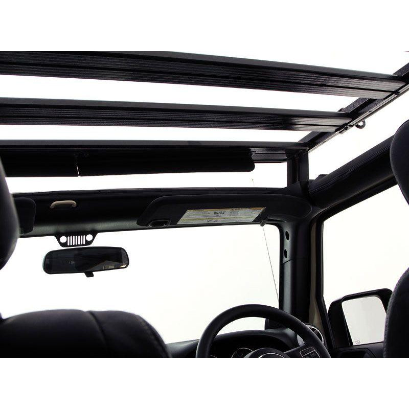 JEEP WRANGLER JKU 4 DOOR (2007-2018) EXTREME PRO SLIM LINE ROOF RACK KIT - BY FRONT RUNNER KRJW034T