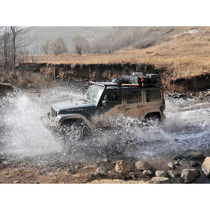 JEEP WRANGLER JKU 4 DOOR (2007-2018) EXTREME PRO SLIM LINE ROOF RACK KIT - BY FRONT RUNNER KRJW034T