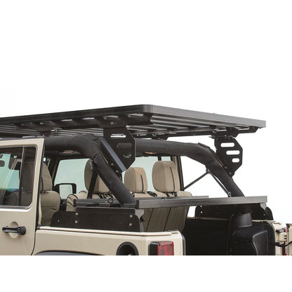 JEEP WRANGLER JKU 4 DOOR (2007-2018) EXTREME PRO SLIM LINE ROOF RACK KIT - BY FRONT RUNNER KRJW034T