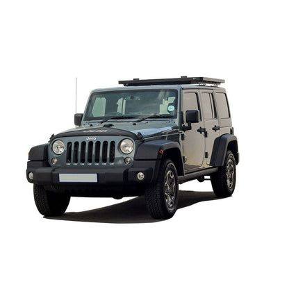 Front Runner JEEP WRANGLER JKU 4 DOOR (2007-2018) EXTREME 1/2 ROOF RACK KIT - BY FRONT RUNNER KRJW004T