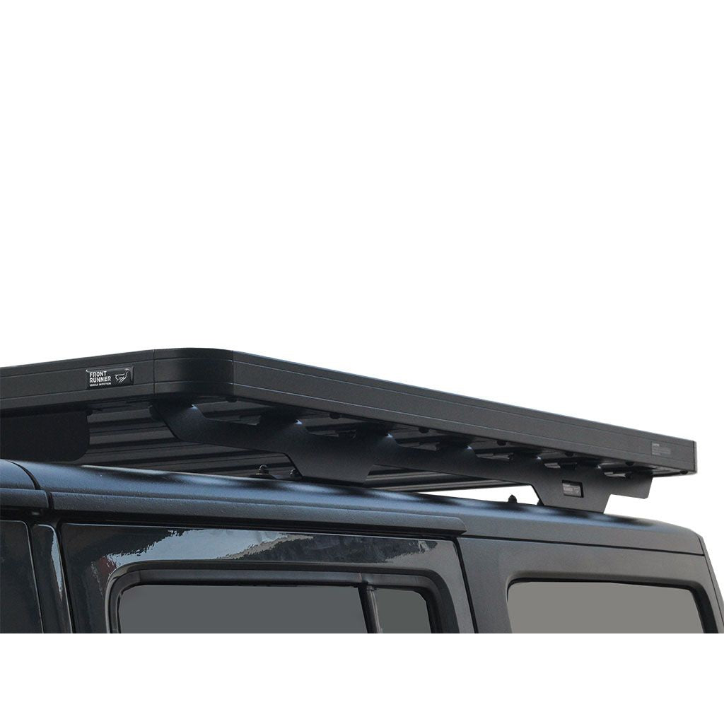 Front Runner JEEP WRANGLER JKU 4 DOOR (2007-2018) EXTREME 1/2 ROOF RACK KIT - BY FRONT RUNNER KRJW004T