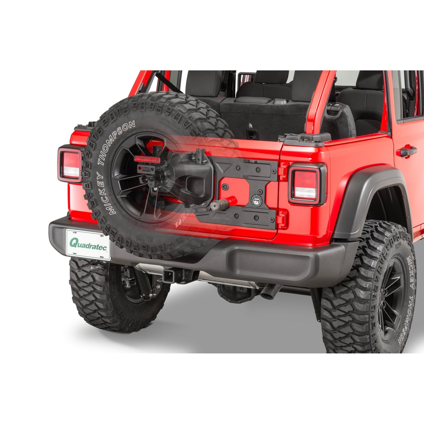 Mopar 82215356AC Tailgate/Tyre Reinforcement Kit for 18+ Jeep Wrangler JL 2 and 4 Door