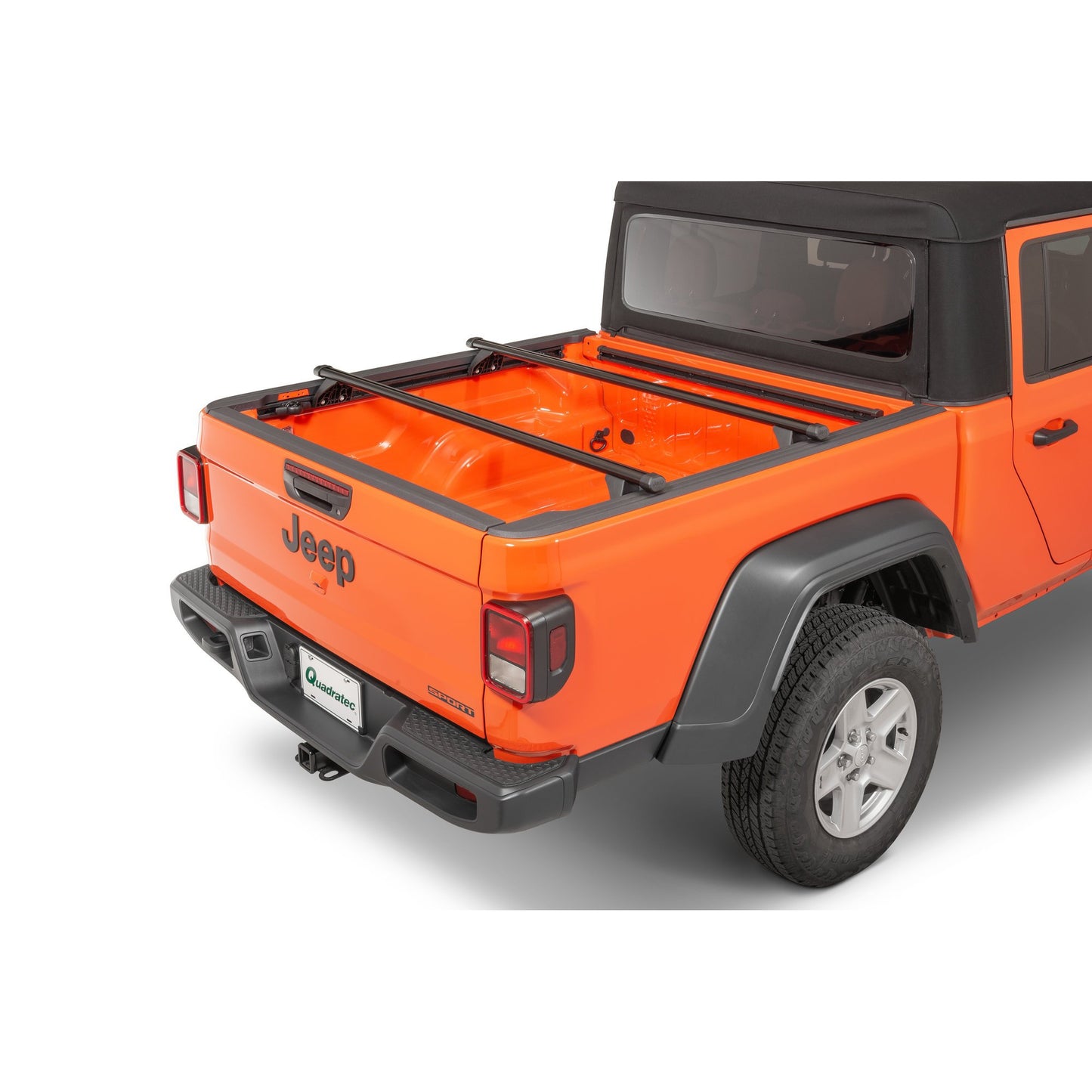 Mopar 82215631 Truck Bed Cross Bars for 2020 Jeep Gladiator JT with Trail Rail