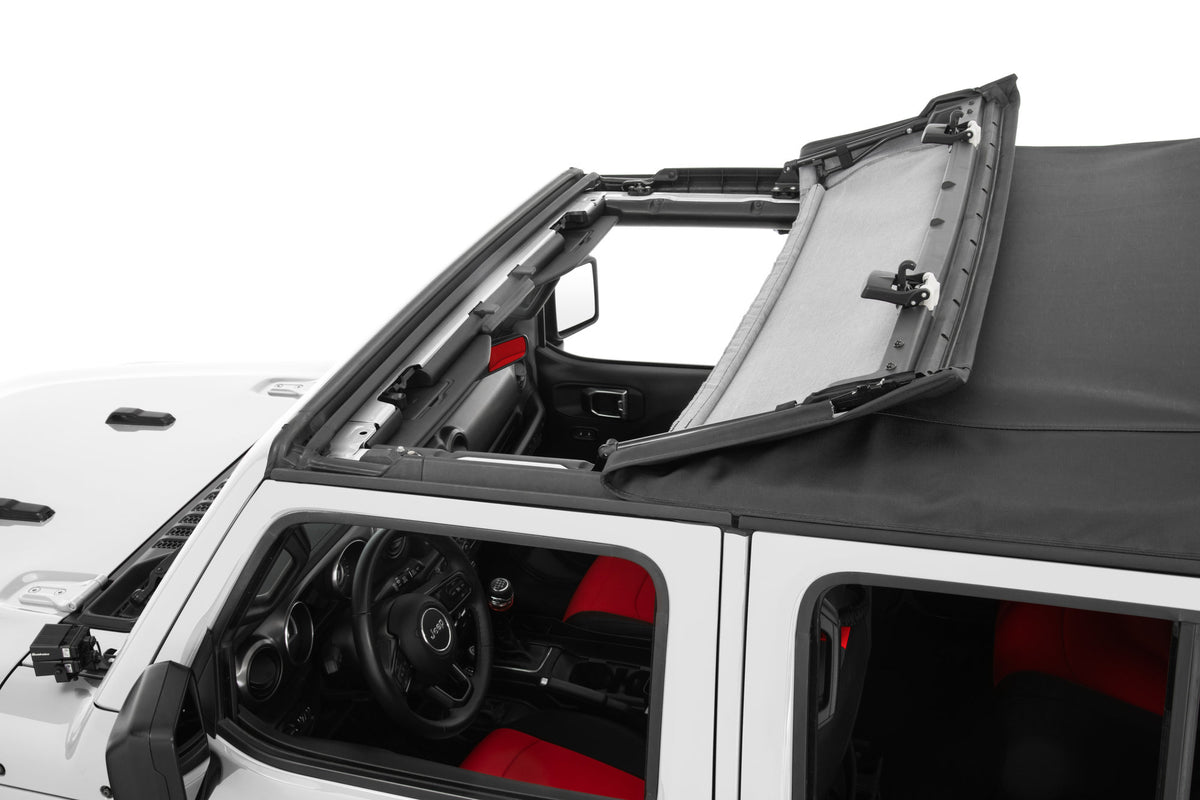 QuadraTop 11113.2435 Complete Soft Top Kit for 18+ Jeep Wrangler JL Unlimited