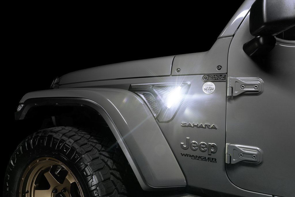 Oracle Lighting 5861-504 Sidetrack Fender LED Lighting System for Jeep Wrangler JL & Gladiator JT