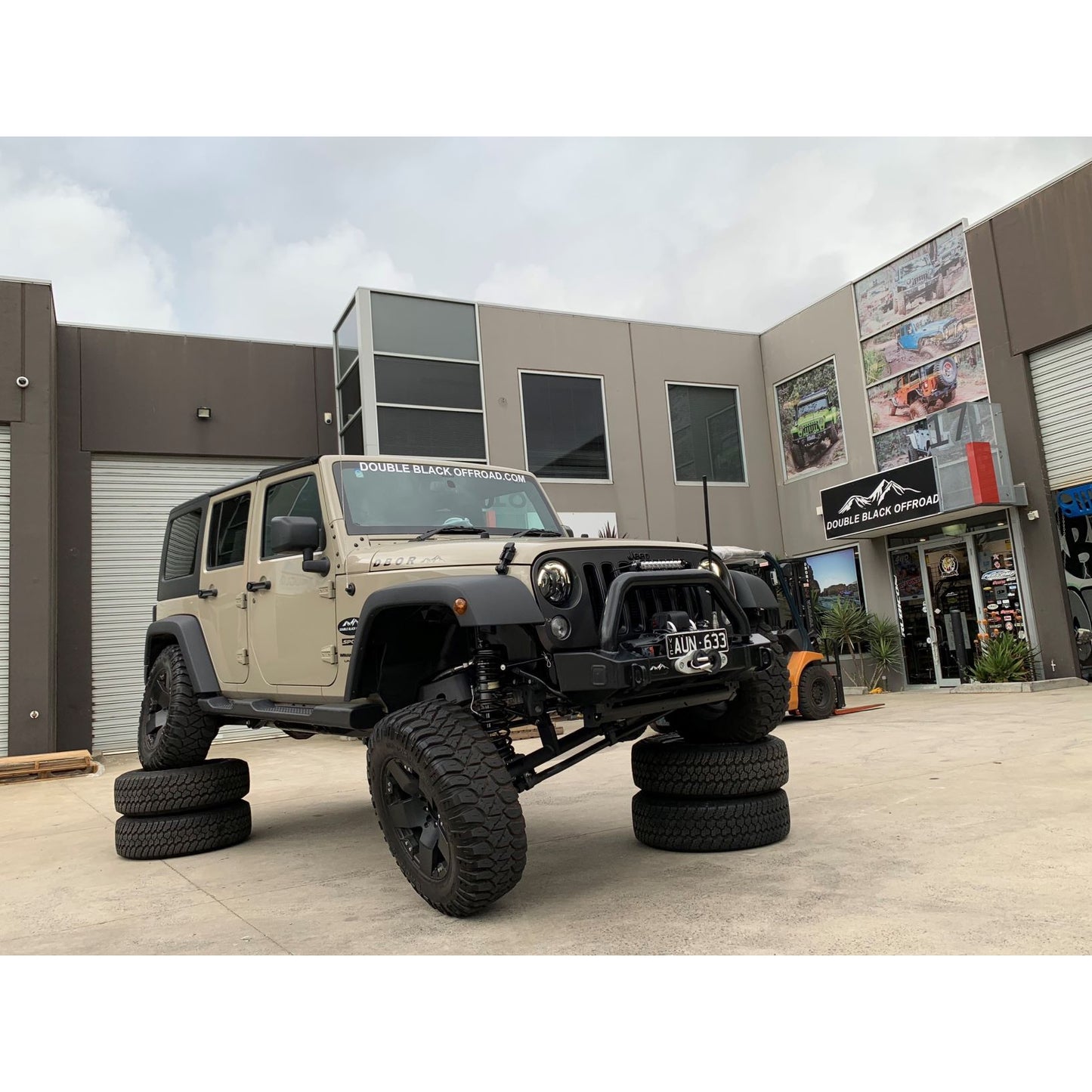 DBOR JK 3" Overlander Kit