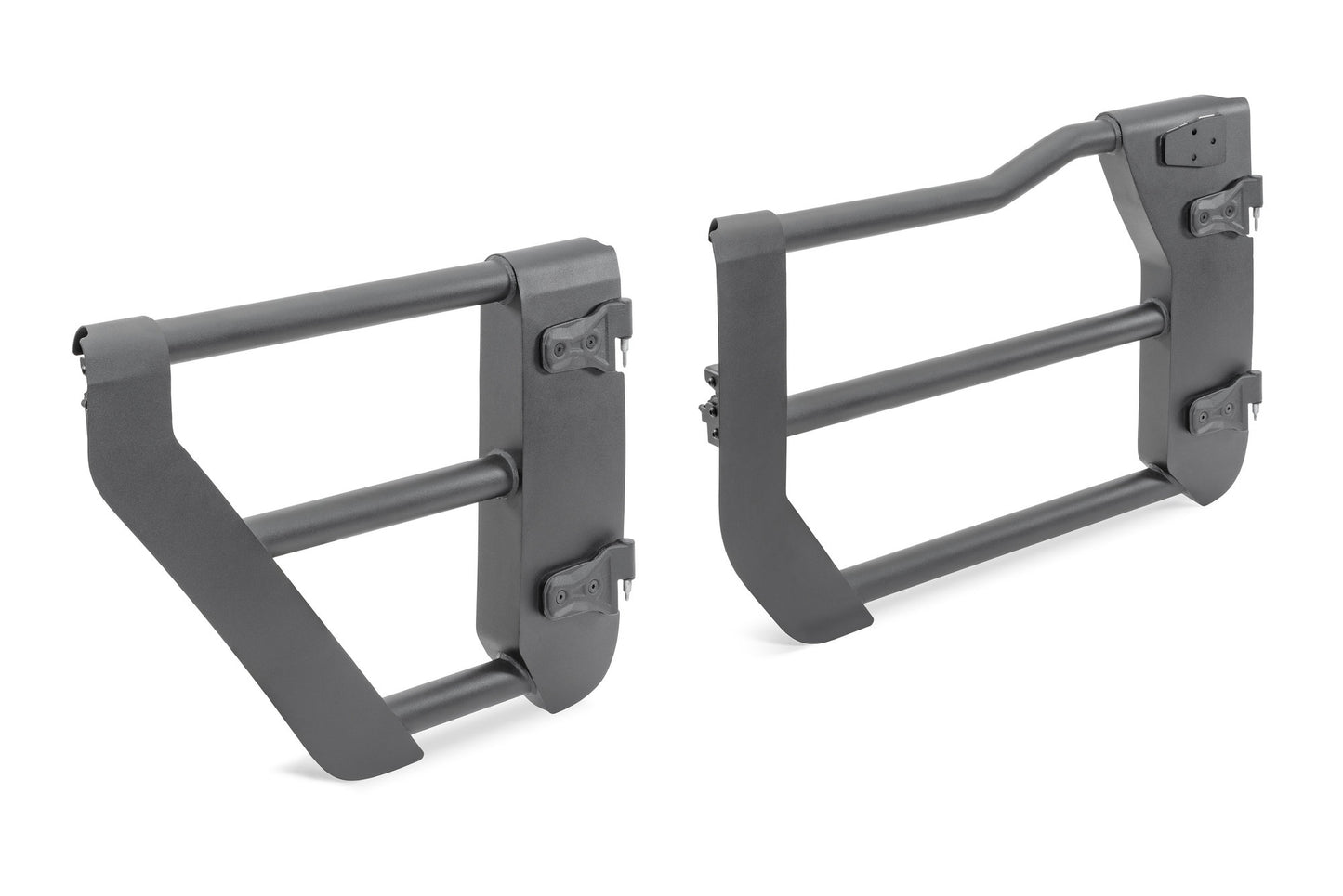 Quadratec Tube Doors Front & Rear Tube Doors with FREE Mirrors for 18 Jeep Wrangler JL & Gladiator JT
