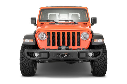 Quadratec - Winch Mount Plate for 19+ Jeep Wrangler JL & Gladiator JT for Factory Steel Bumper