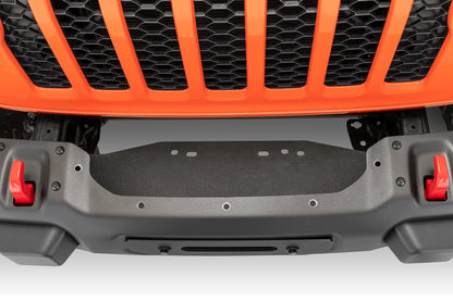 Quadratec - Winch Mount Plate for 19+ Jeep Wrangler JL & Gladiator JT for Factory Steel Bumper