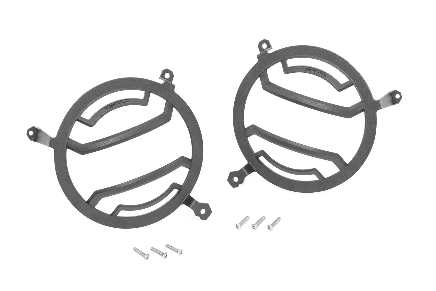 Rugged Ridge 11230.21 Elite Headlight Guards for 2018 on Jeep Wrangler JL & Gladiator JT