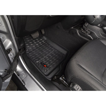 Rugged Ridge 12920.36 Front Floor Liners for 2019+  Jeep Wrangler JL & Gladiator JT
