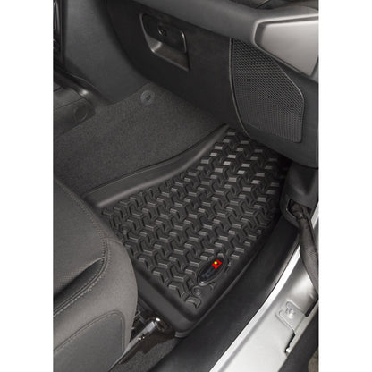 Rugged Ridge 12920.36 Front Floor Liners for 2019+  Jeep Wrangler JL & Gladiator JT