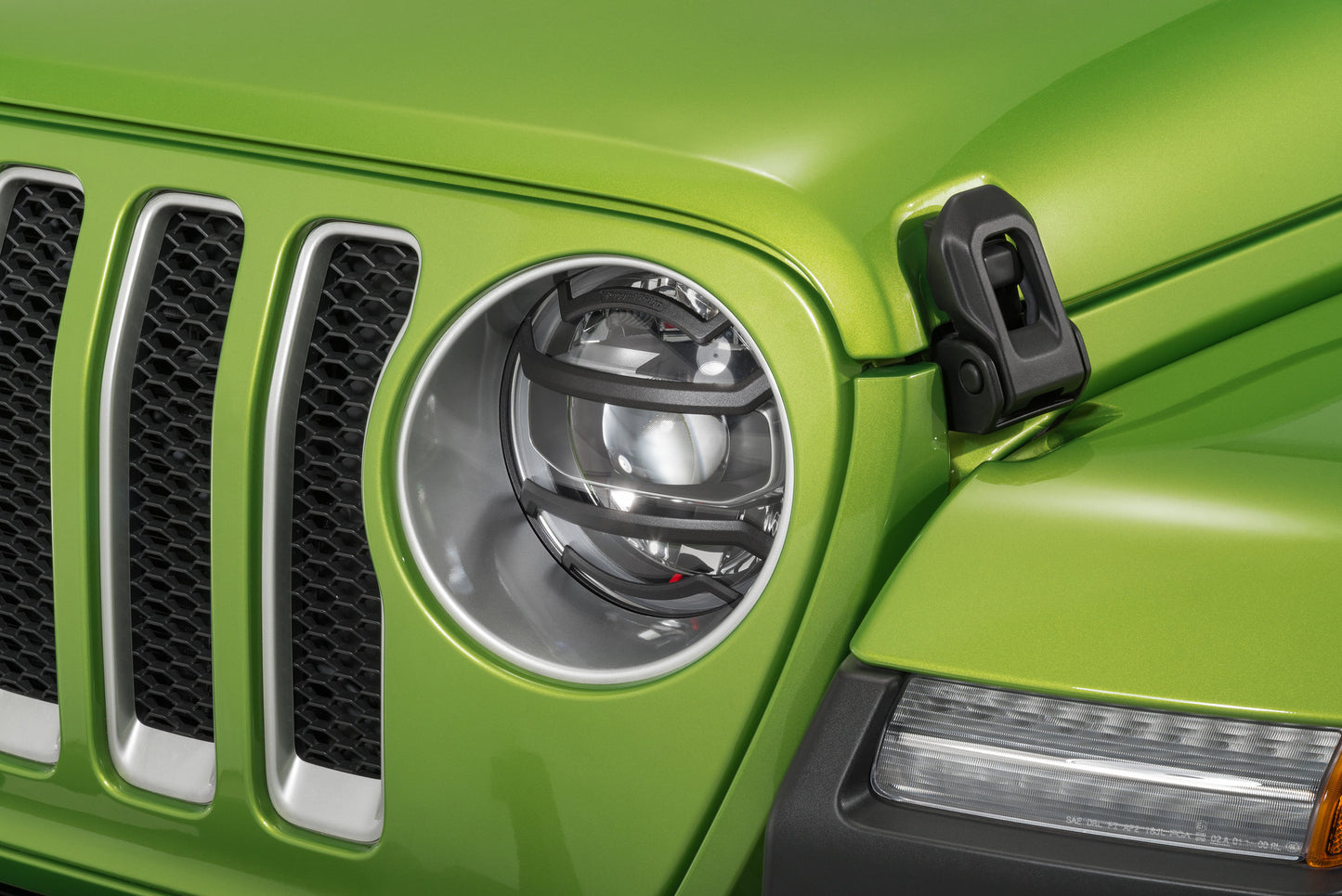 Rugged Ridge 11230.21 Elite Headlight Guards for 2018 on Jeep Wrangler JL & Gladiator JT