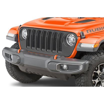 Mopar 82216097 Satin Black Grille for 2020 Jeep Gladiator JT
